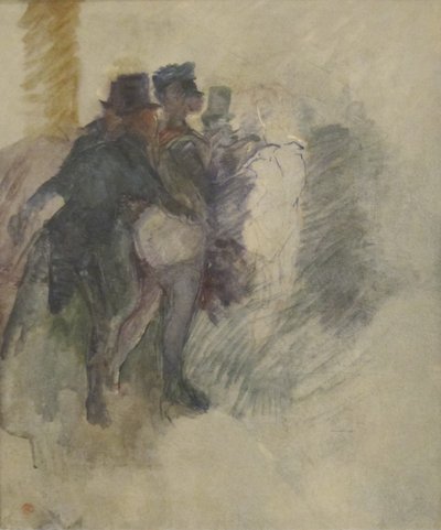 The Masked Ball at the Elysée Montmartre by Henri de Toulouse Lautrec
